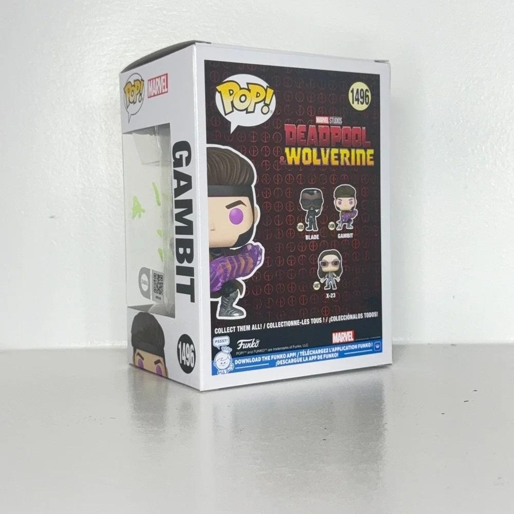 Funko Pop Gambit #1496 Signed Auto SWAU Auth Josh Trujillo Marvel Autograph